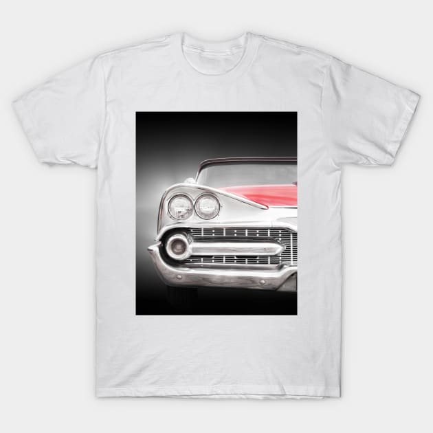 American classic car Coronet 1959 front view T-Shirt by Beate Gube